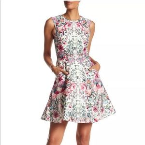 Ted baker floral dress size 0